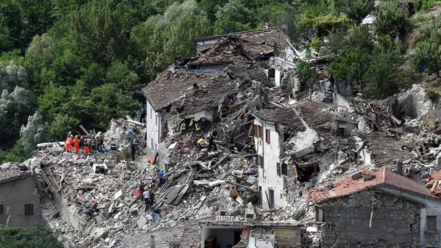 Se registran unas 160 réplicas tras el terremoto en el centro de Italia