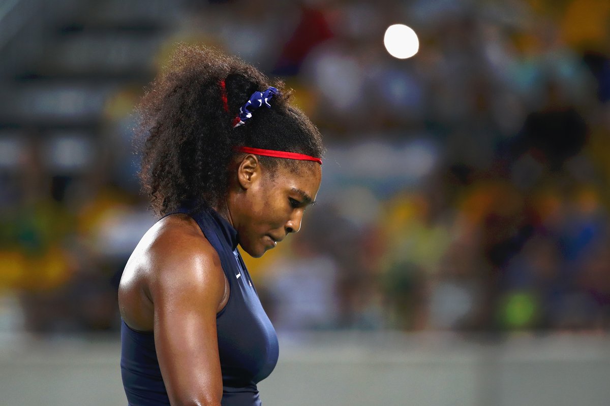 Serena Williams es eliminada de los Juegos Olímpicos