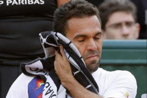 Víctor Estrella eliminado del US Open en primera ronda