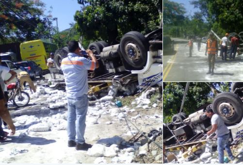 Al menos un muerto por accidente de camión en Altamira