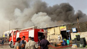Mueren 11 bebés en un incendio en un hospital de Bagdad 