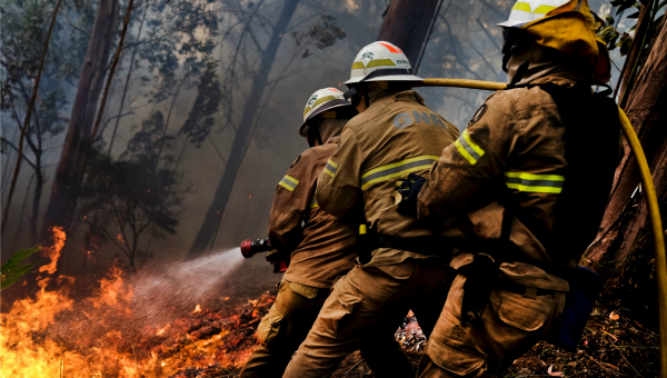 Al menos 105 incendios continúan activos en Portugal, 12 de ellos de grandes dimensiones