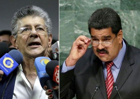 Maduro a Ramos Allup: "Si quiere ser Presidente de la República, vaya preparándose para el 2018 y nos enfrentamos"