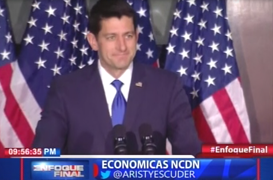 Comentario Económico: Paul Ryan, presidente republicano