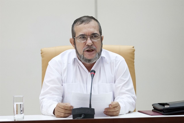 Timochenko declarará mañana el cese el fuego definitivo de las FARC
