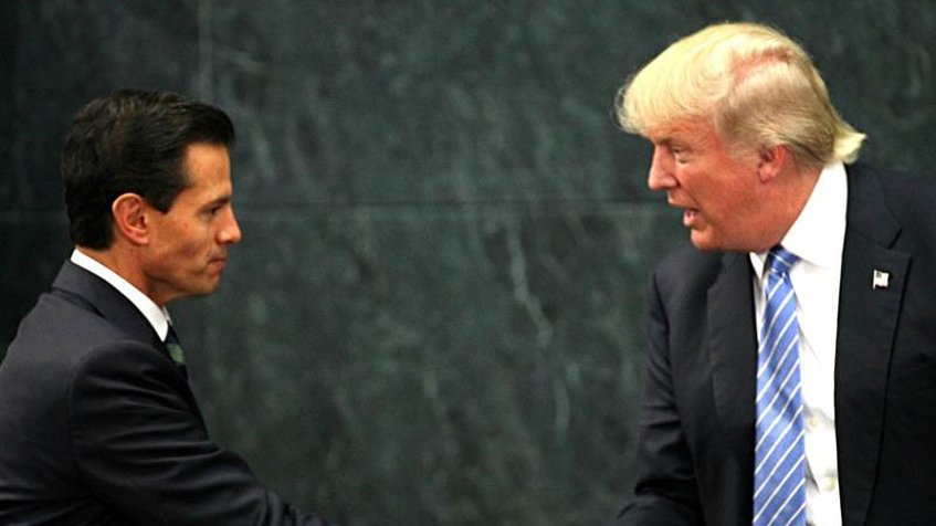 México no pagará muro fronterizo de EEUU reiteró Peña Nieto a Trump