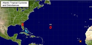 Tormenta tropical Julia deja lluvias en Florida y Georgia