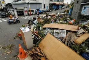 Un fuerte tifón deja al menos dos muertos en China y Taiwán 