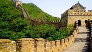 Una restauración daña parte de la Gran Muralla China 