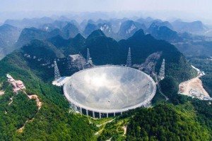 China estrena el radiotelescopio más grande del mundo 