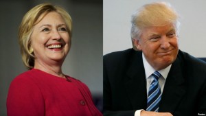 Nueva encuesta da a Trump dos puntos arriba de Clinton