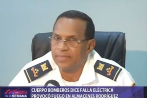 Cuerpo de Bomberos SD dice falla eléctrica provocó fuego en Almacenes Rodríguez 