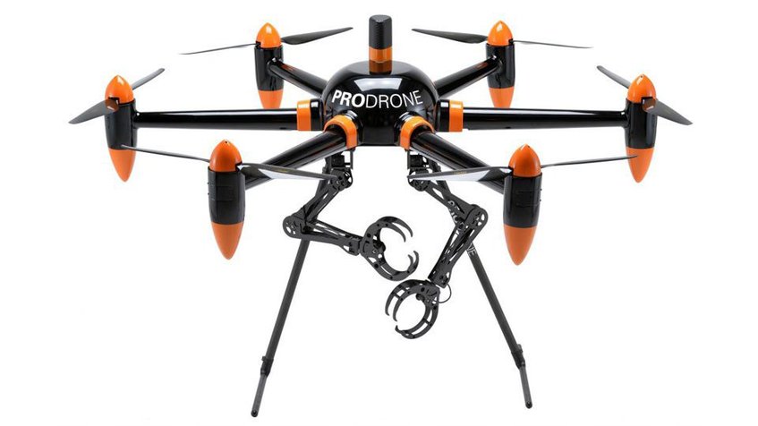 Desarrollan drone con brazos, puede llevar objetos de hasta 10 kilos