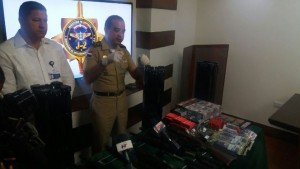 Dirección de Inteligencia del Estado Mayor realiza decomiso de armas en puerto de Haina 