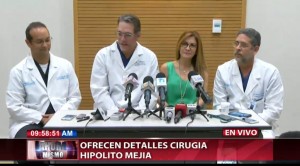 Expresidente Hipólito Mejía en buenas condiciones tras cirugía renal