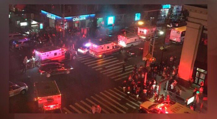 Investigan explosión en Nueva York que dejó 29 heridos