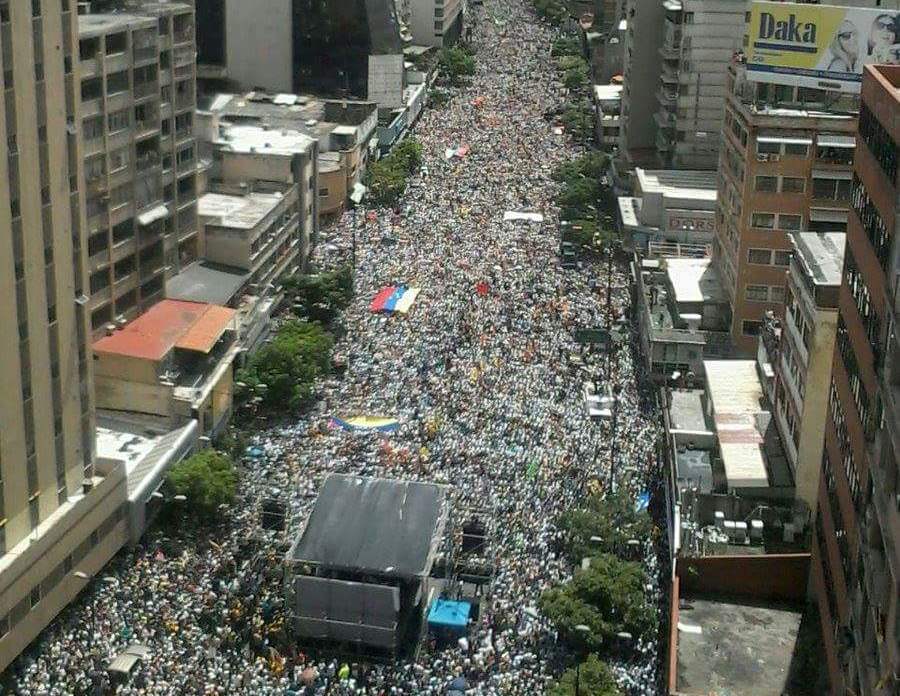 Venezuela: Marcha por referendo termina con incidentes leves