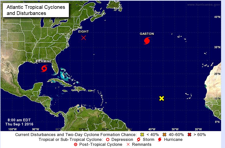 EEUU: Hermine llegaría a Florida como huracán categoría 1
