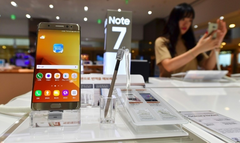 Samsung Galaxy Note 7 vuelve a la venta en Corea del Sur