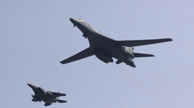 Bombarderos de EEUU volaron sobre Corea del Sur en demostración de fuerza sobre Pyongyang