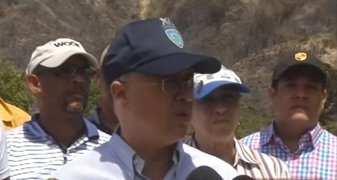 Medio Ambiente investiga si manos criminales provocaron incendio en Morro de Montecristi