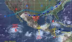 Tormenta tropical Orlene se forma en el este del Pacífico 