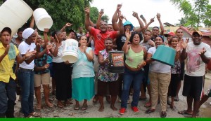 Protestan por falta de agua potable en Cotuí
