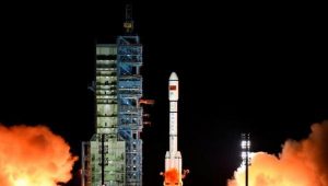  China lanza un microsatélite desde su laboratorio espacial Tiangonf-2