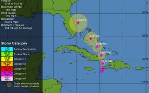 El huracán Matthew toca tierra en costa suroeste de Haití