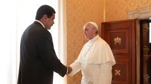 Papa Franciso recibe a presidente Maduro en El Vaticano 