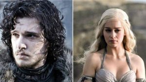 El divertido momento entre Emilia Clarke y Kit Harrington, estrellas de Game of Thrones