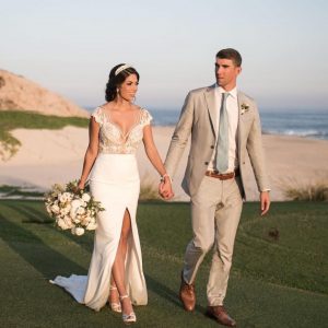 Michael Phelps muestra las fotos de su romántica boda con Nicole Johnson