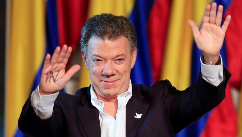 Presidente de Colombia Santos gana el Nobel de la Paz