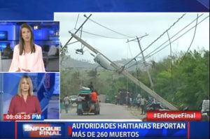 Nuria Piera: Matthew deja panorama desolador en Haití