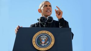 Obama: “El progreso se va por la ventana si Trump gana”