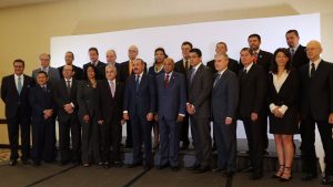Presidente Medina asiste a inauguración Congreso Internacional de Justicia Constitucional 