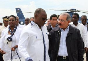 Presidente Medina visita Haití en solidaridad tras efectos del huracán Matthew