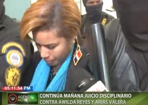 Fijan para este jueves juicio disciplinario contra Awilda Reyes y Arias Valera
 
