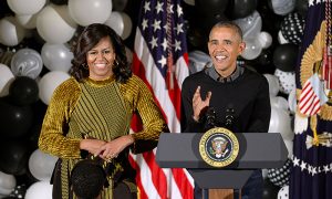 Barack y Michelle Obama festejaron Halloween al ritmo de “Thriller”