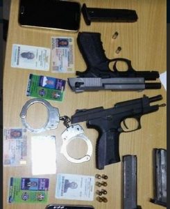 PN ocupa armas de fuego y artefactos policiales a dos hombres en La Romana 