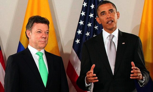 Obama elogia a Santos por ganar Nobel de la Paz