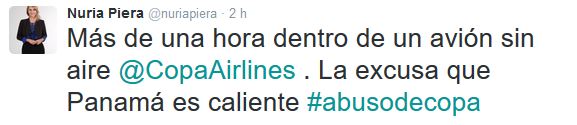 Nuria es tendencia en Twitter tras quejarse de servicio en línea aérea