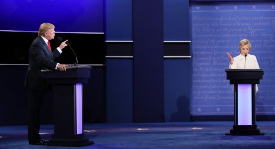 Lo que dejó el tercer debate entre Clinton y Trump