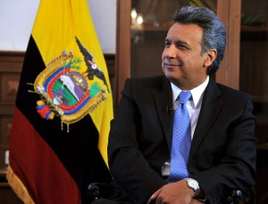 AP lanza a  Lenín  Moreno como candidato presidencial en Ecuador