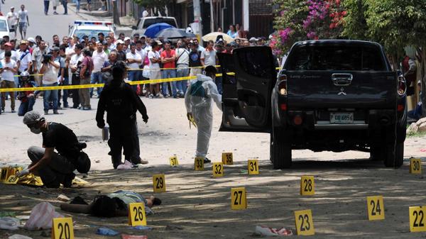Honduras, El Salvador y Guatemala, “capitales mundiales del homicidio"