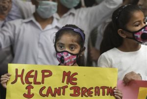 Cierran escuelas en India debido a la contaminación