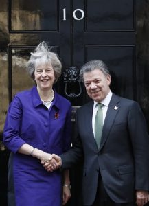 Colombia y Gran Bretaña anuncian acuerdo petrolero 