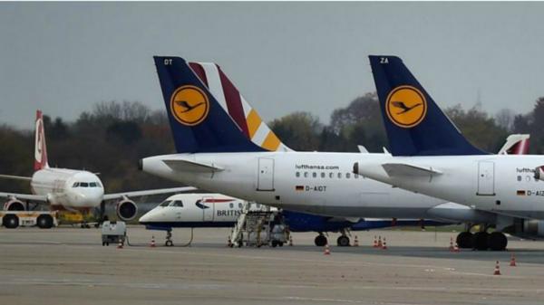 Lufthansa canceló más de 800 vuelos en todo el mundo por una huelga de pilotos