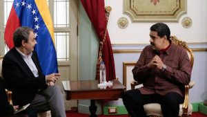 Maduro se reunió con Rodríguez Zapatero y ratificó su compromiso a continuar el diálogo