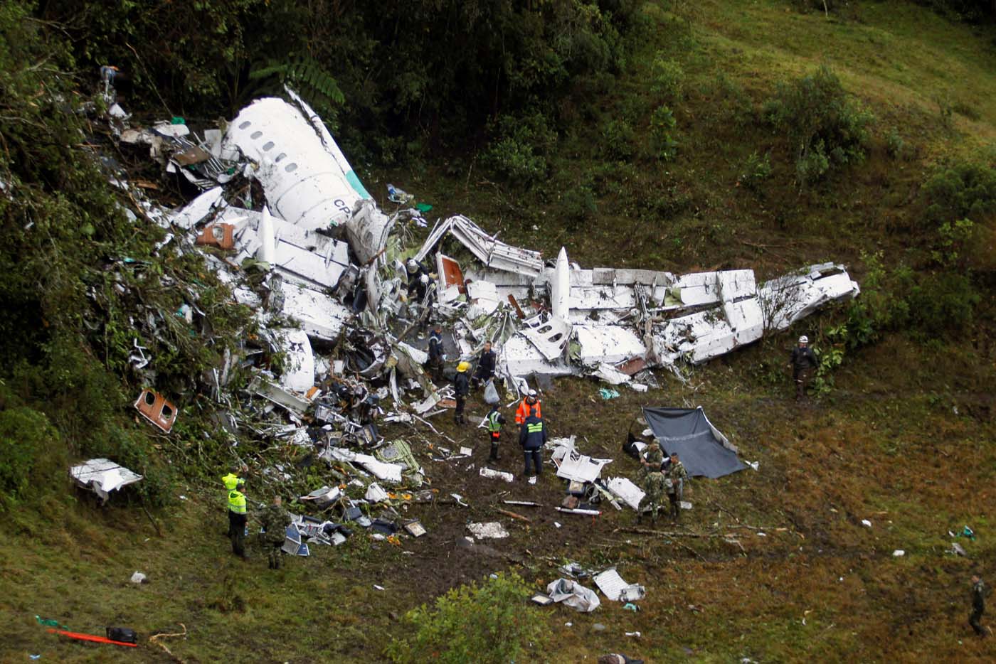 Avión siniestrado en Colombia trasladó hace 18 días a la selección argentina